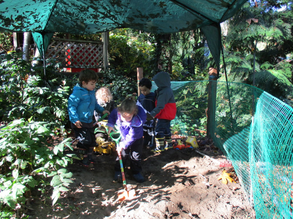 nature inspired preschool outdoors